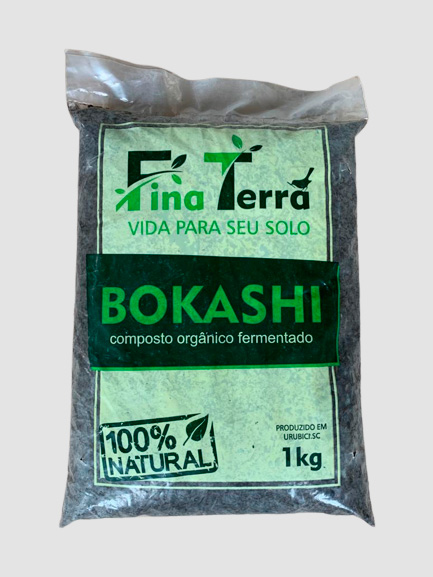 Adubo Bokashi 1kg (Fardo com 10 unidades) – Fina Terra