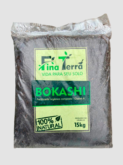 Adubo Bokashi 15kg – Fina Terra