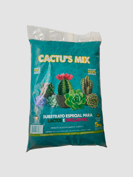 Substrato para Cactos e Suculentas 5kg – Cactu’s Mix